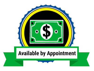 Available by appointment